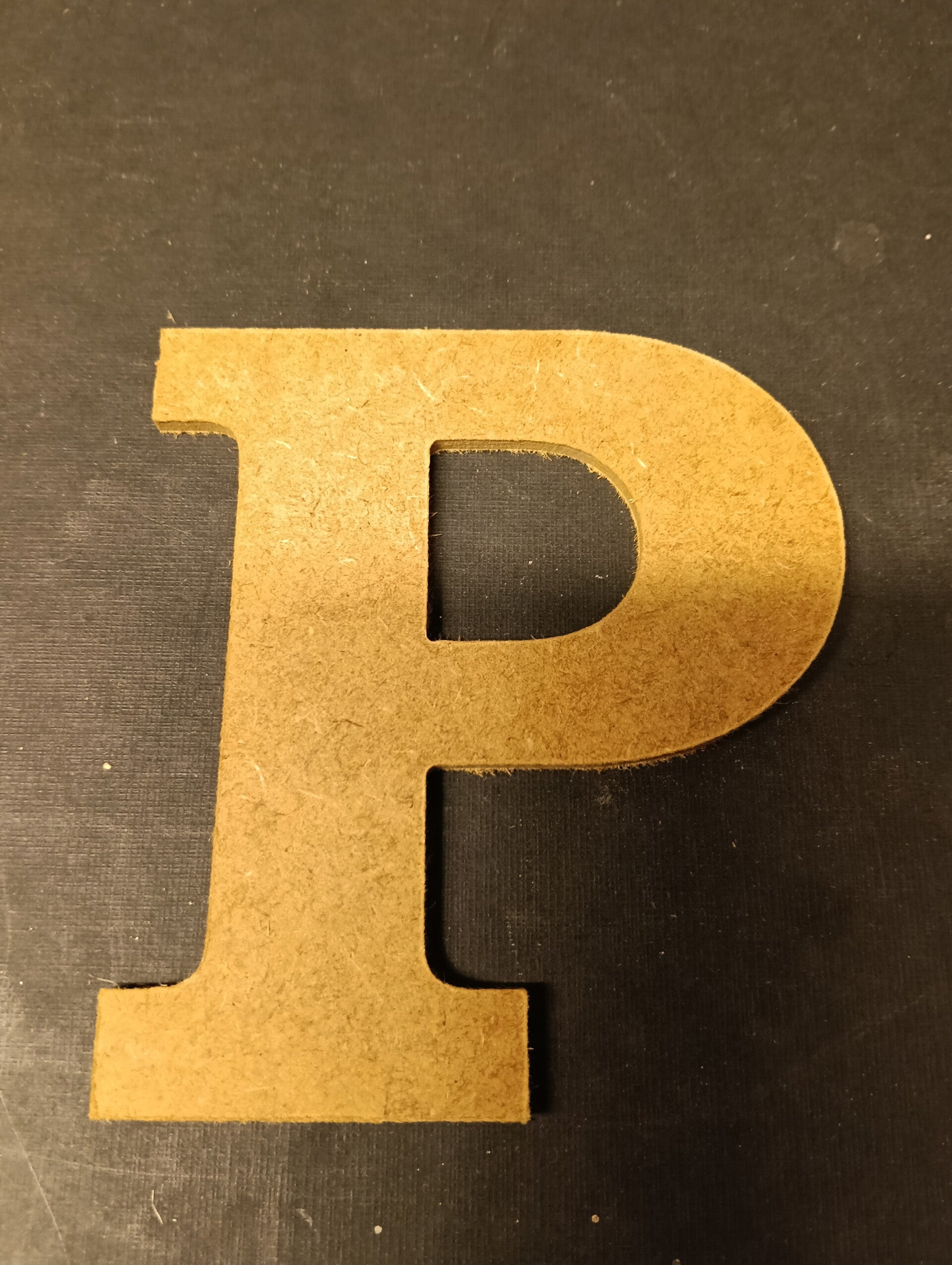 Letter P, klein