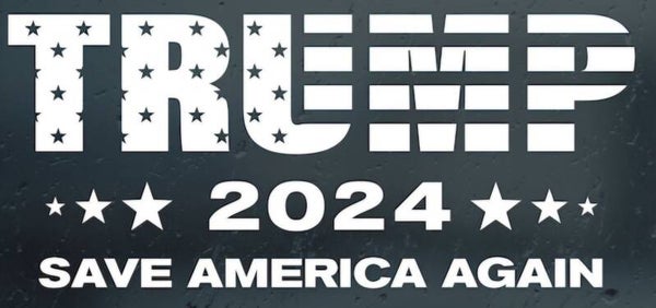 TRUMP 2024 save American again.