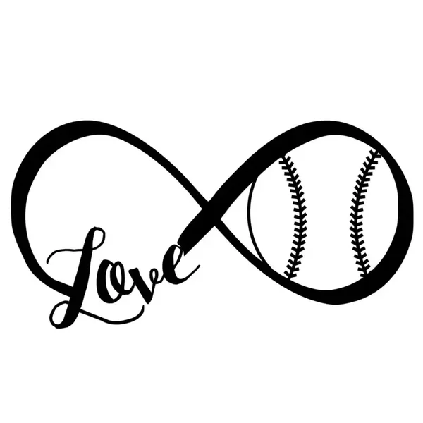 2 Infinity Baseball decal