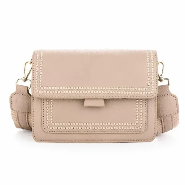 Crossbody tas Zomer Croco | Beige