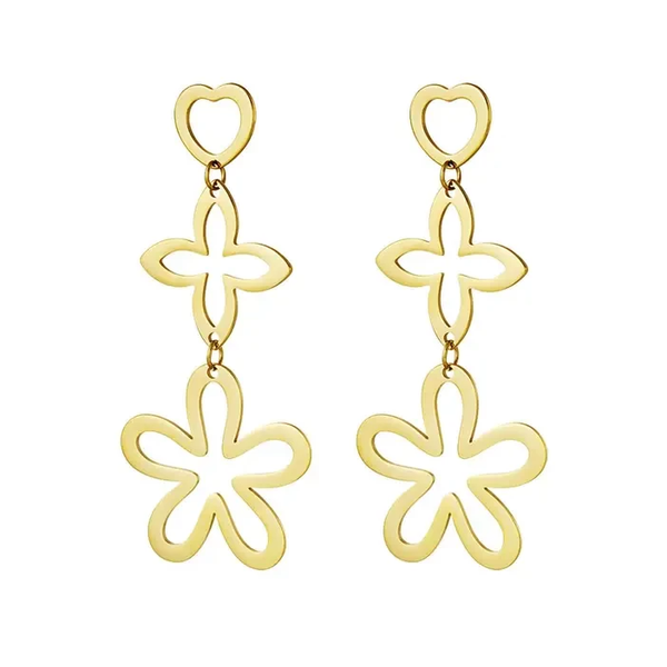 Statement oorbellen | Goud