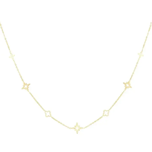 Starry sky ketting | Goud