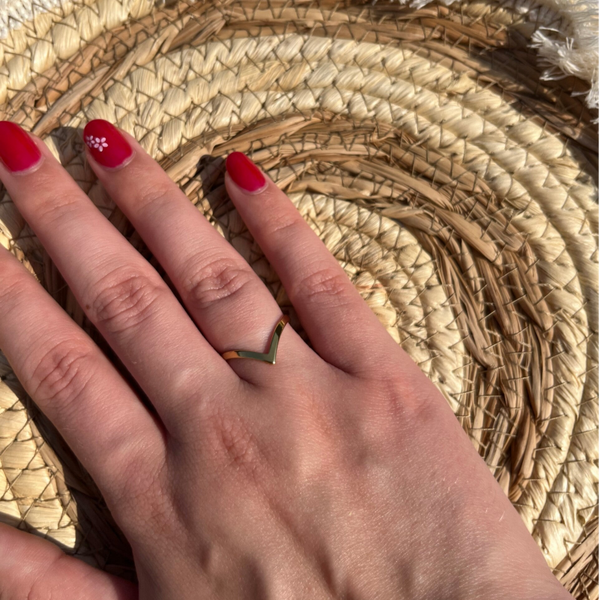V- ring | Goud