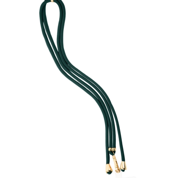 Telefoonkoord | Donker groen