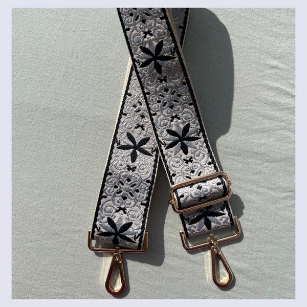 Sterren strap | Grijs- zwart