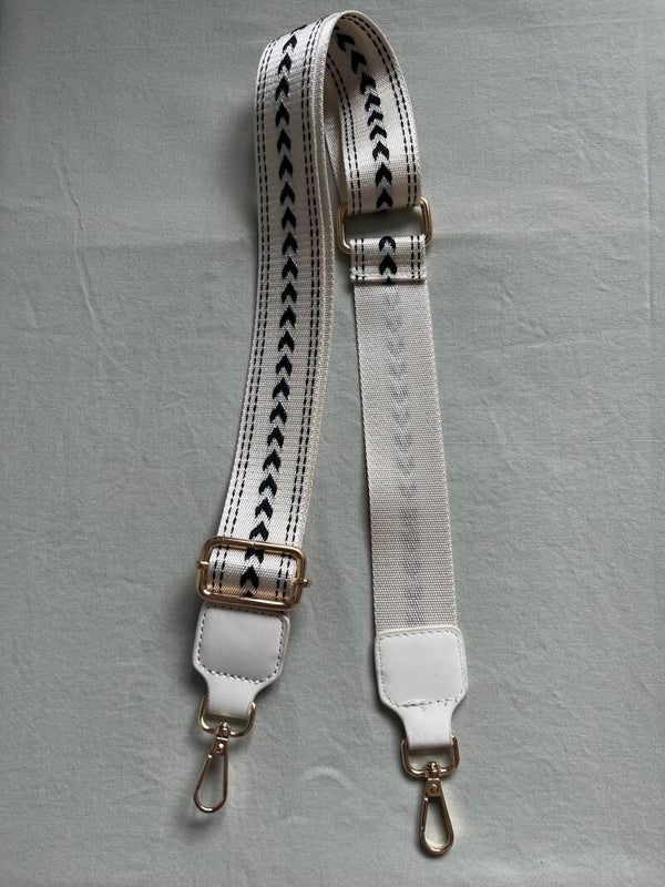 Hartjes strap | wit