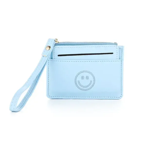 Pasjeshouder Happy | Blauw