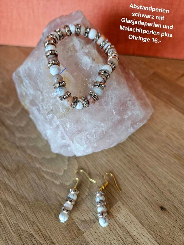 schmuckset Armband und Ohrringe