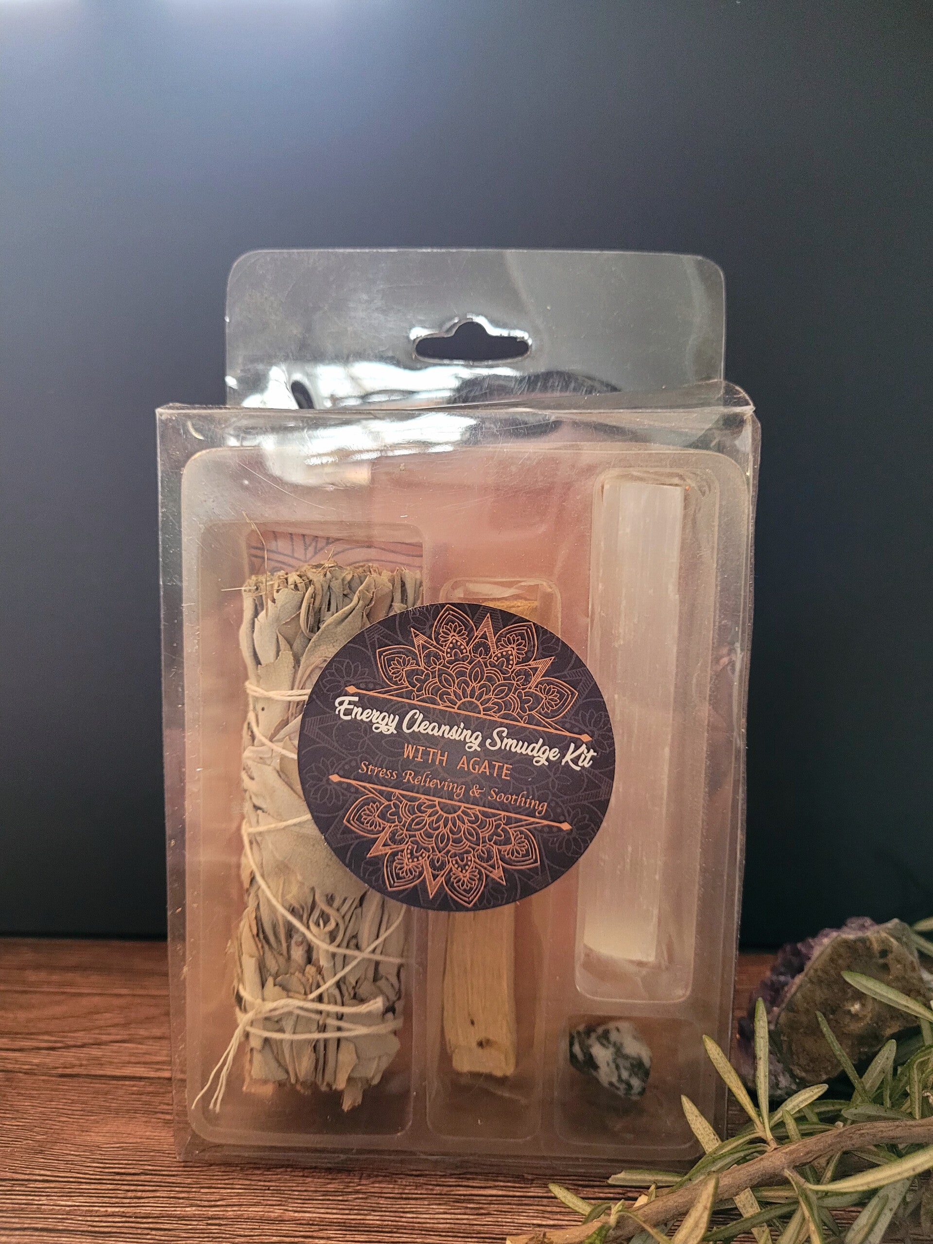 Smudgekit met een Agaat