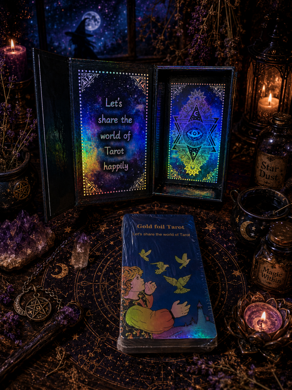 Gold foil Tarotdeck