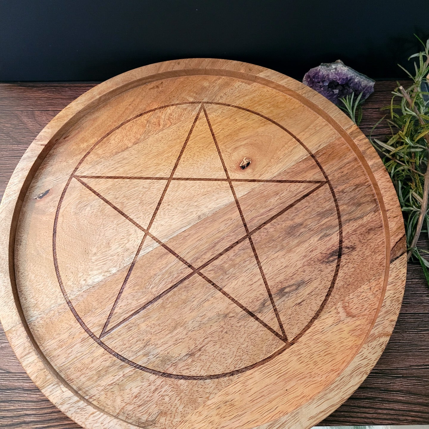 Dienblad met Pentagram