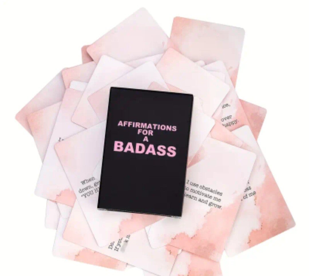BadAss Affirmatie kaartjes