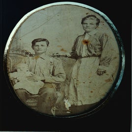 Grannie Daisy and Grandad Krebbs and Effie.