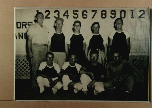Cleve O'Dell is top row, 2nd from right. Corcoran baseball team. Can anyone identify the other players?