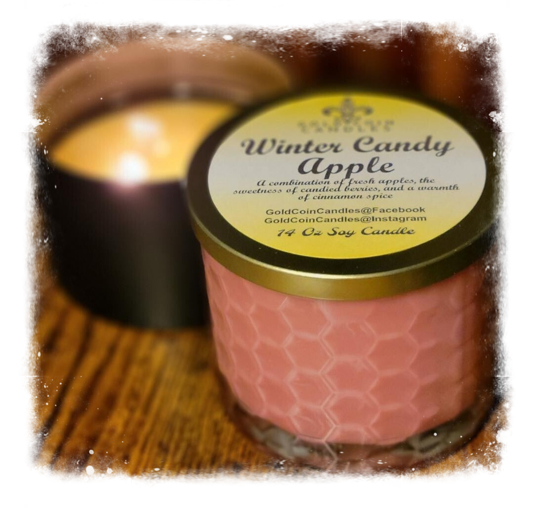 Winter Candy Apple - 14 oz Candle