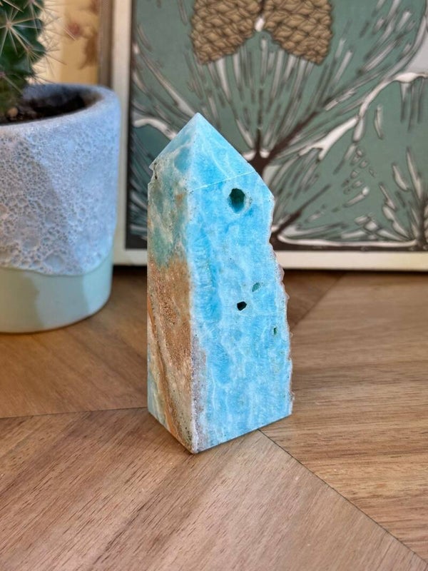Blauwe Hemimorfiet Obelisk - Nr 01