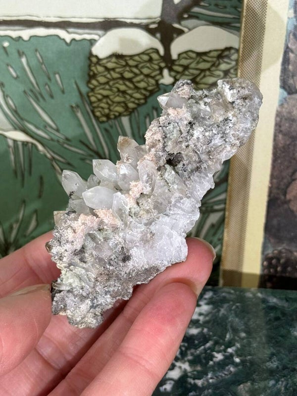 Bergkristal Cluster - Nr 01