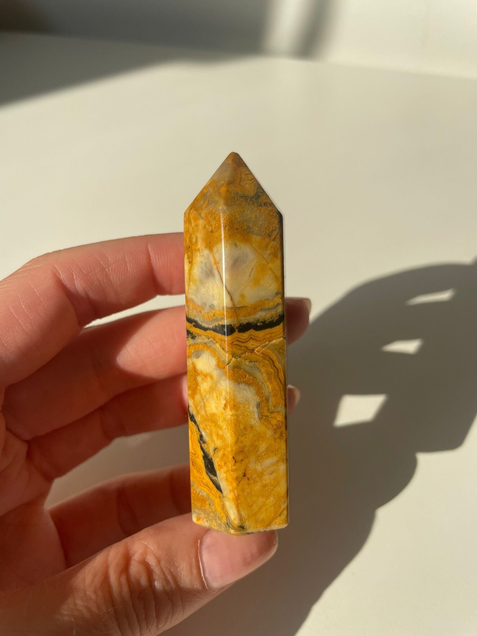 Crazy Lace Agaat Obelisk - Nr 01