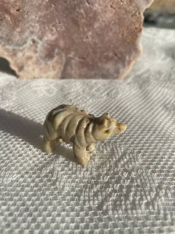 Speksteen Ijsbeer - Nr 01