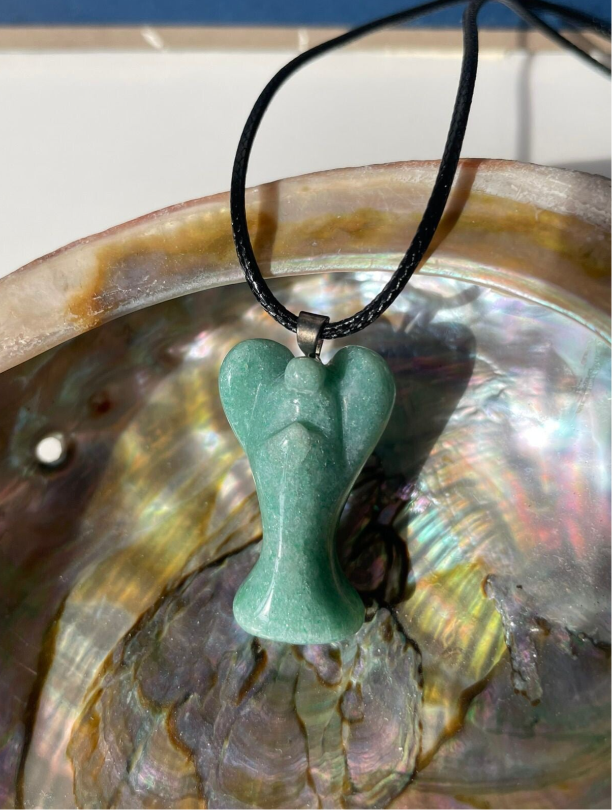 Aventurijn Engel Hanger