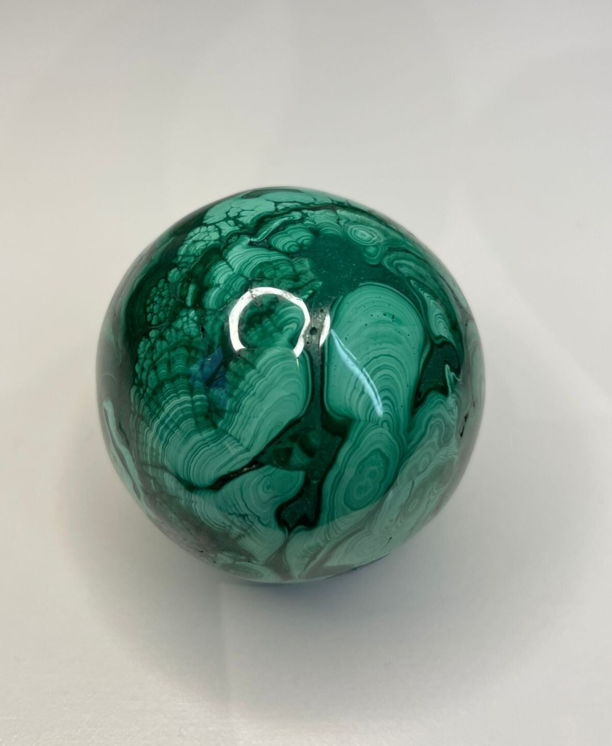 Malachiet Sphere - Nr 01