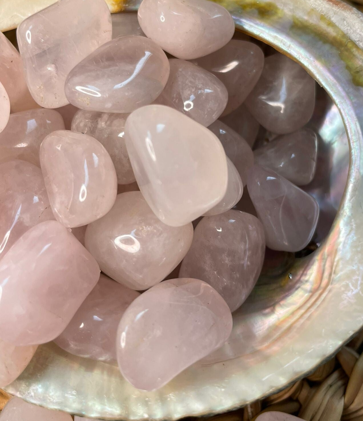 Rozenkwarts Trommelsteen S