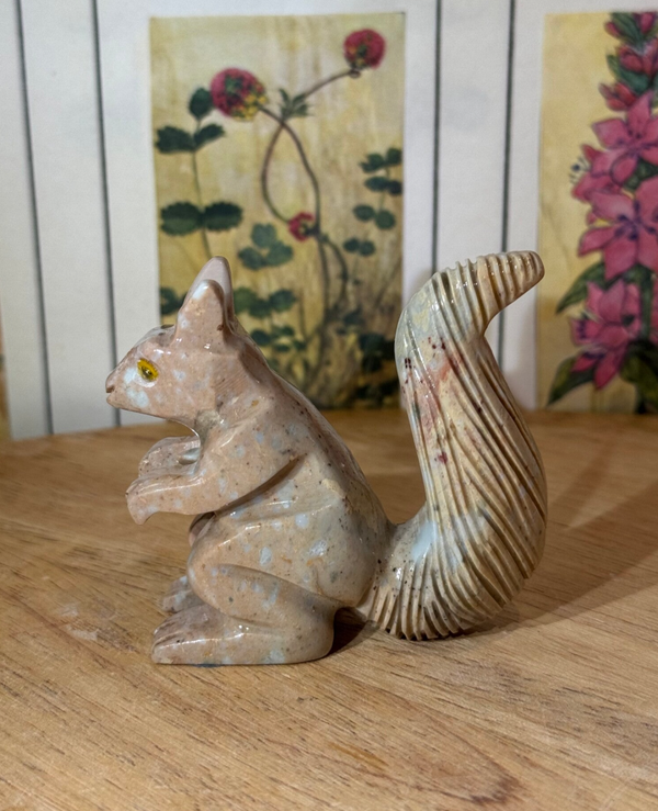 Speksteen Eekhoorn - Nr 01