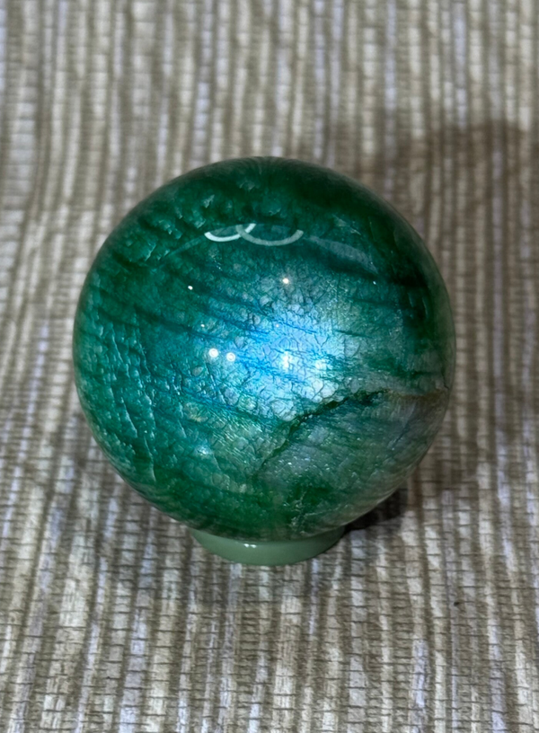 Maansteen Sphere ( bijgekleurd ) - Nr 01