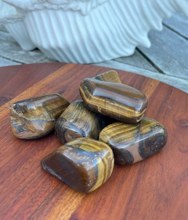 Tijgeroog Trommelsteen L