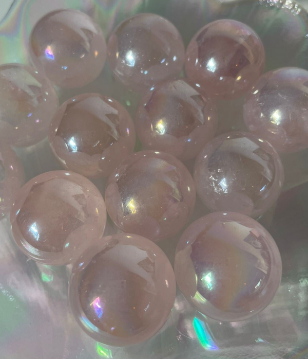 Rozenkwarts Angel Aura Sphere M Hoge kwaliteit