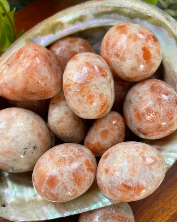 Zonnesteen Trommelsteen M