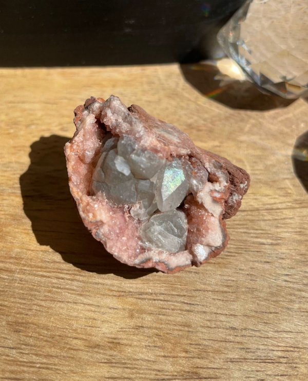 Roze Amethist Geode - Nr 07