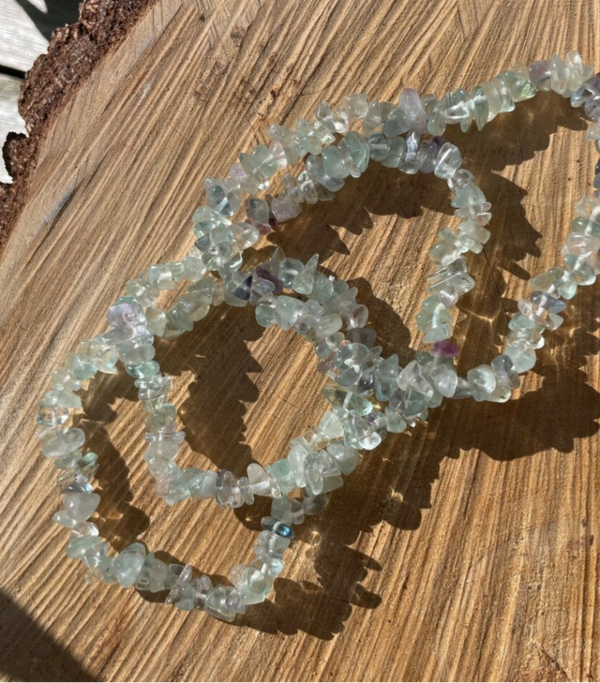 Fluoriet Groen Armband Split