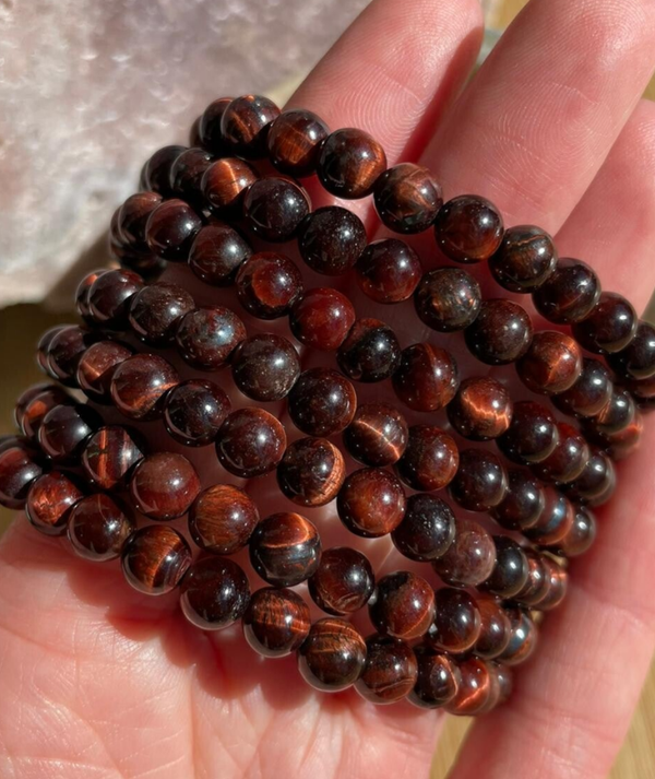 Stierenoog Armband 6 mm