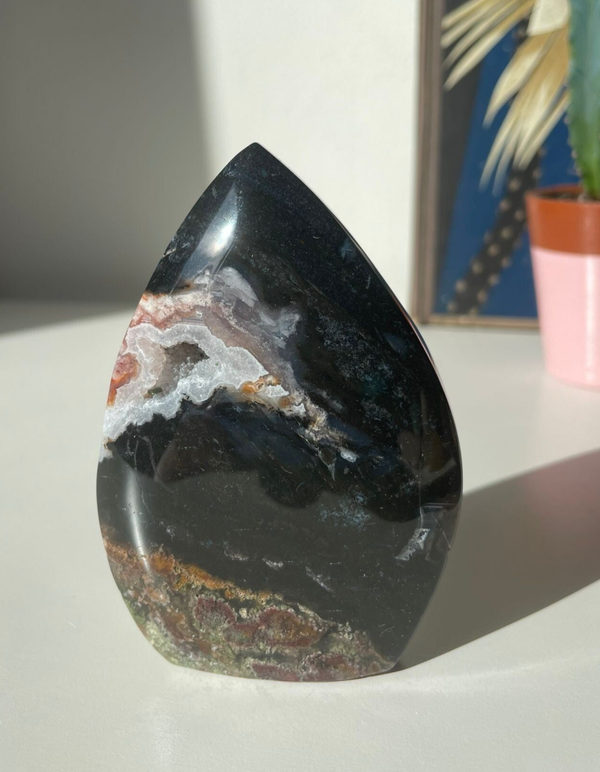 Oceaan Jaspis Vlam - Nr 02