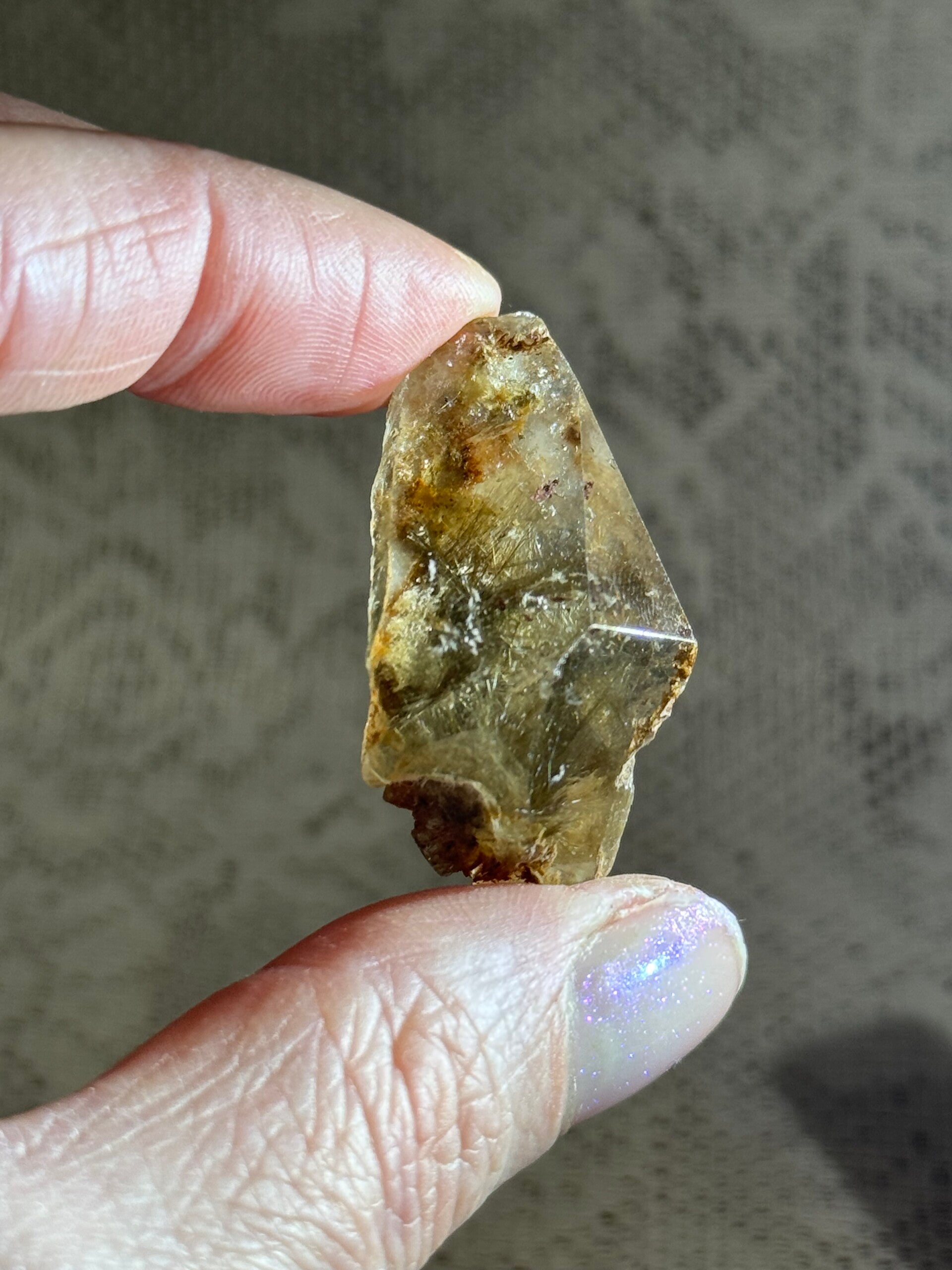 Garden Quarts met Zilveren Rutielkwarts Freeform - Nr 01