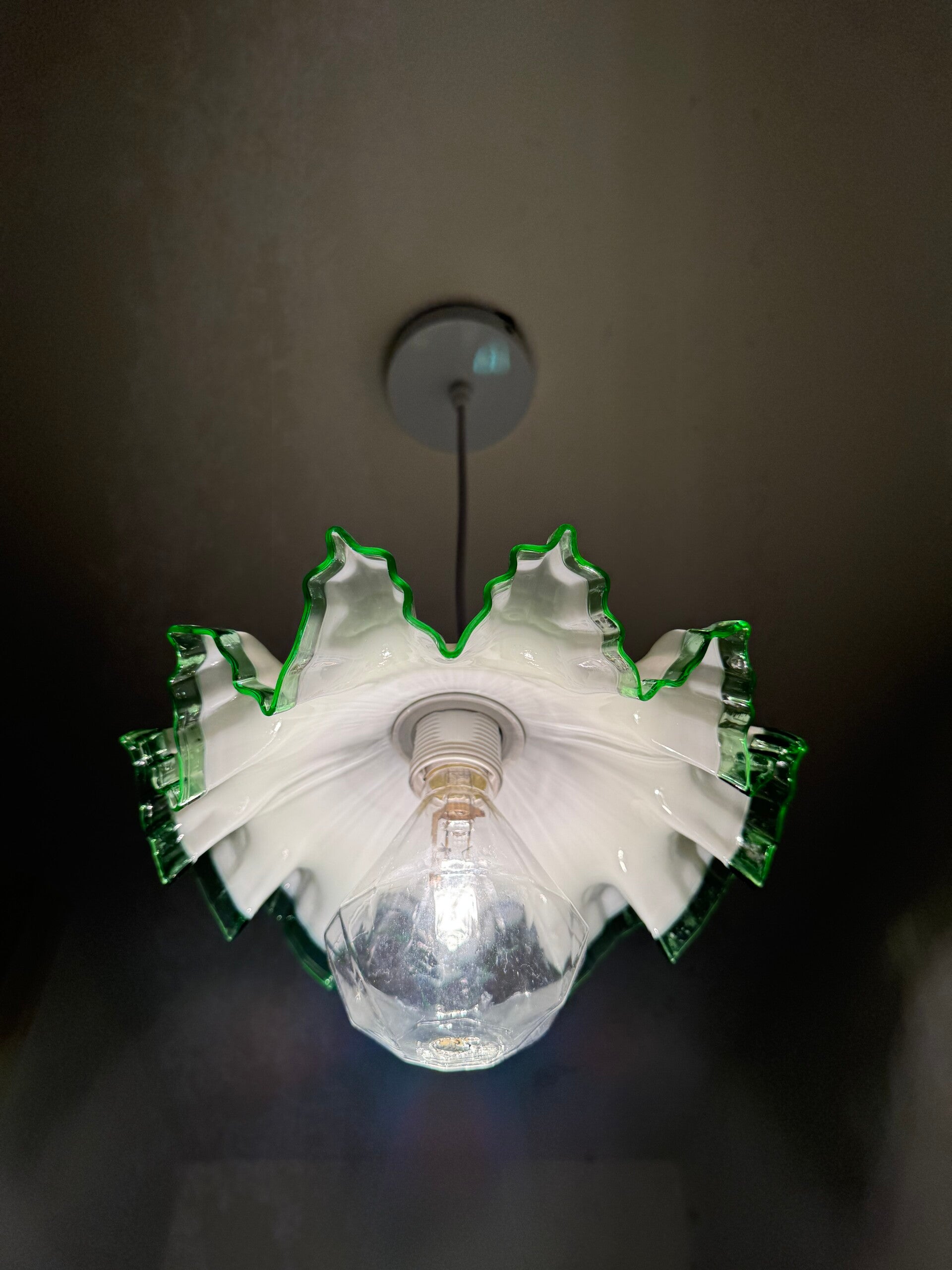 Vintage Mid Century Lamp Murano Stijl - Nr 01