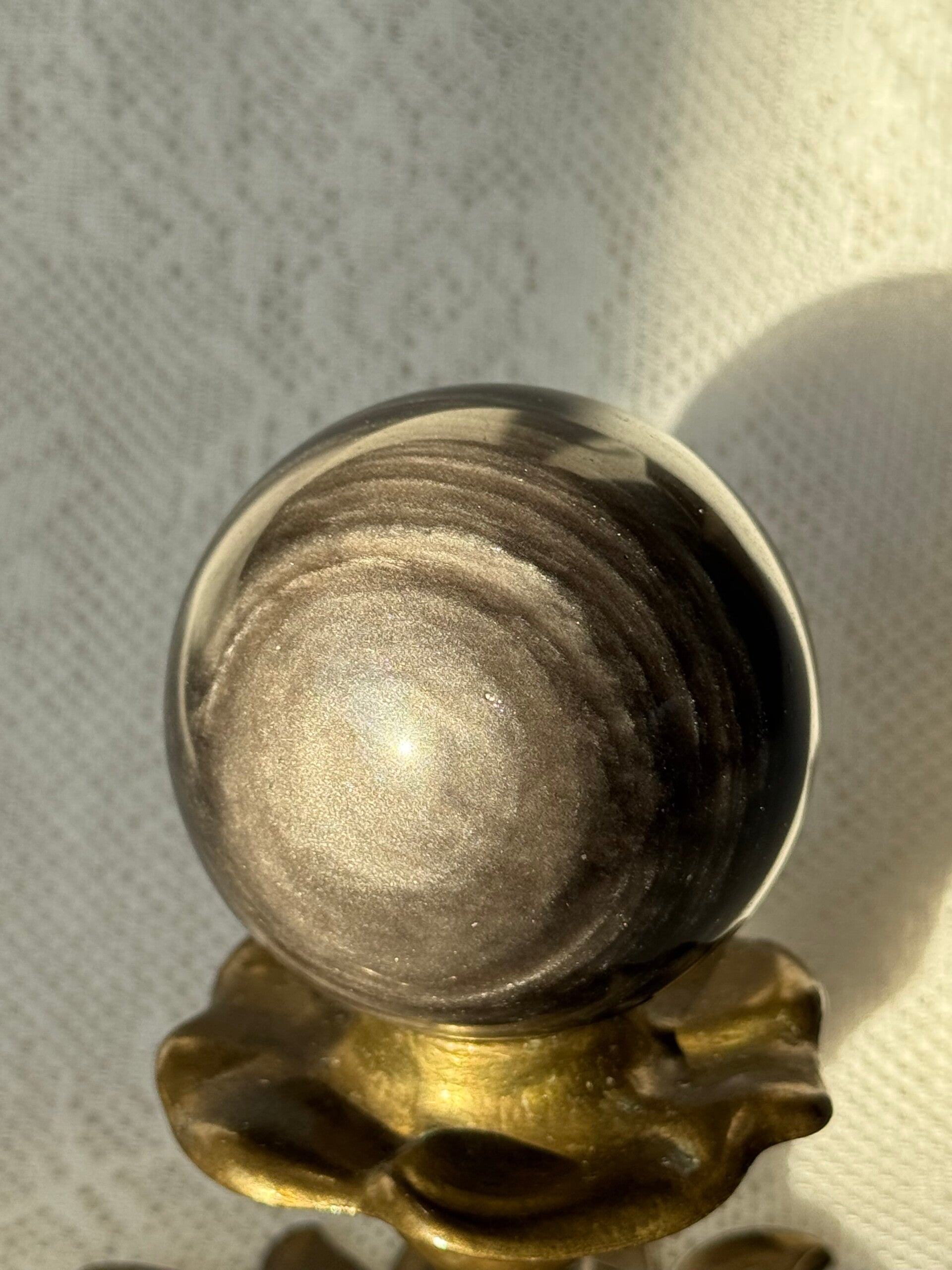 Zilver Obsidiaan Obelisk - Nr 02