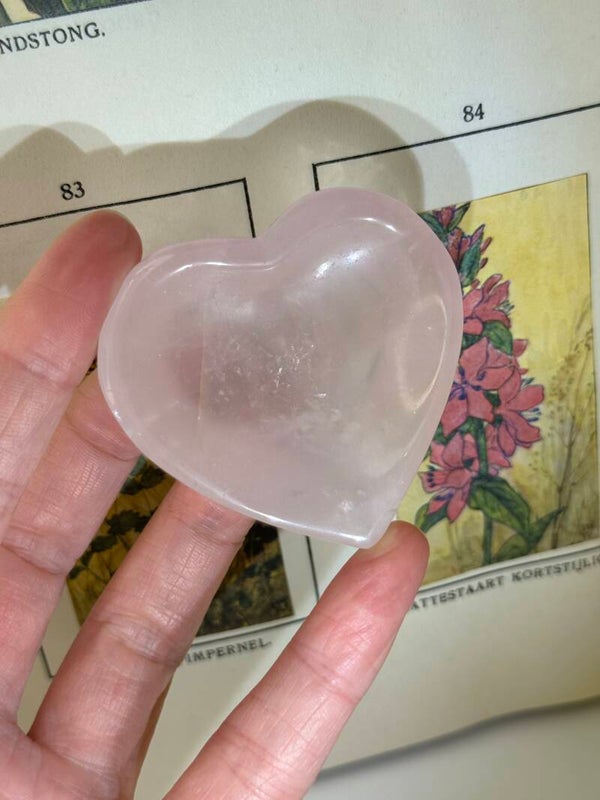 Rozenkwarts Hart Schaaltje - Nr 01