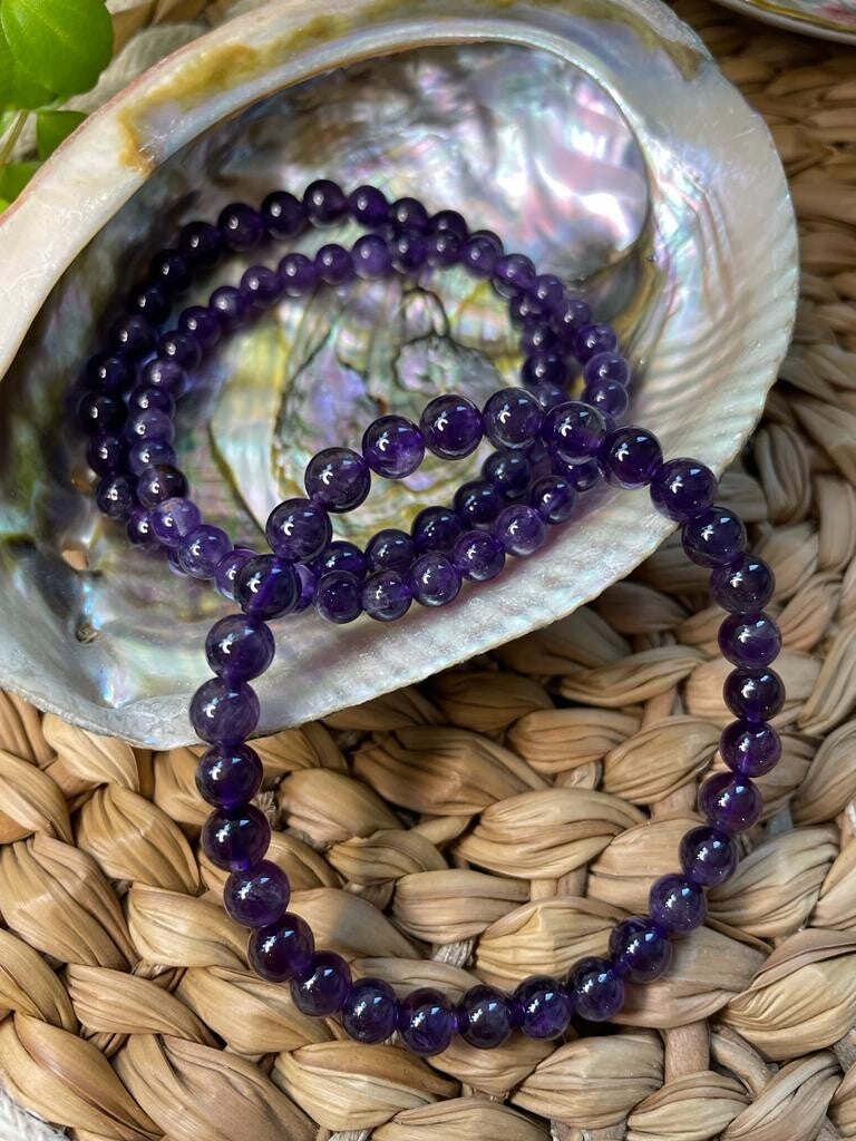 Amethist Armband 6 mm