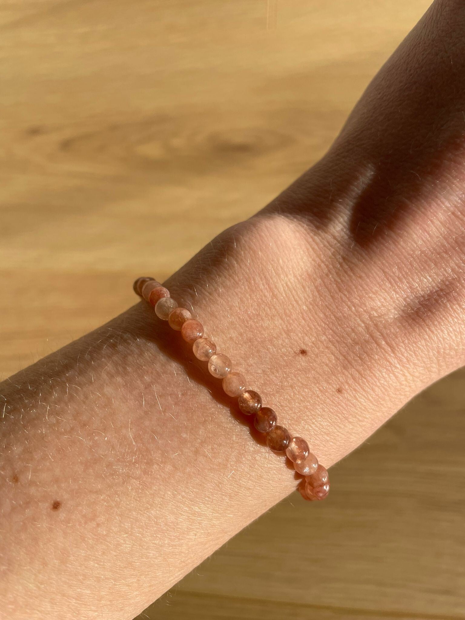 Zonnesteen Armband 4 mm