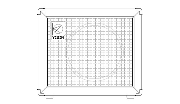 1x12 Guitar Cabinet | YGON cabs
