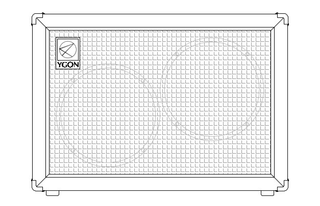 2x12 Guitar Cabinet | YGON cabs