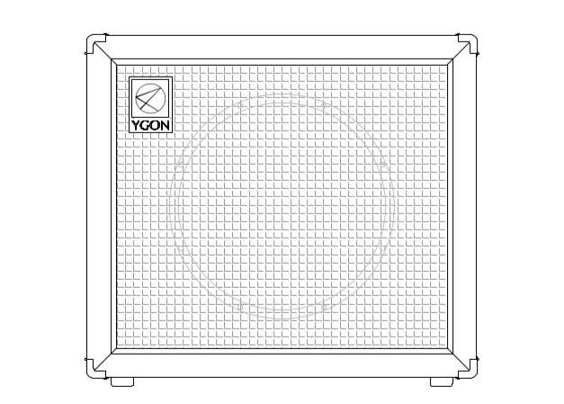 1x15 Guitar Cabinet | YGON cabs