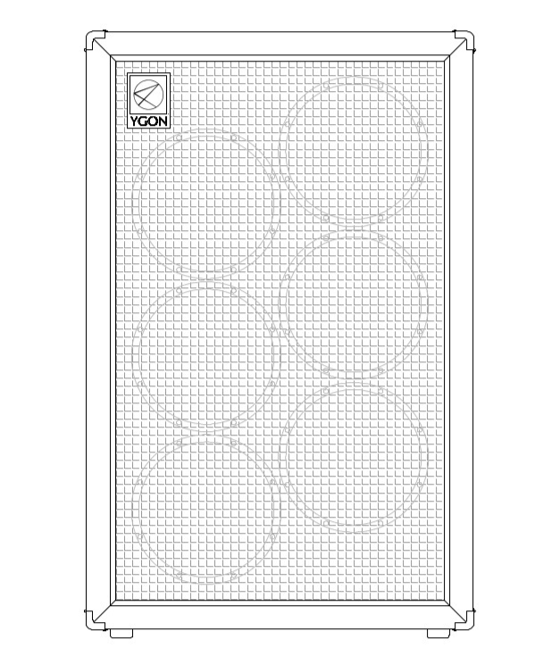 6x10 Guitar Cabinet | YGON cabs