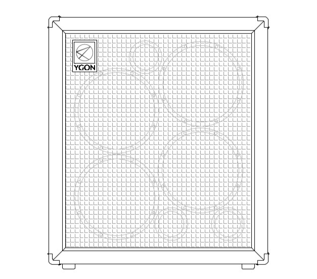 4x10 Bass Cabinet | YGON cabs