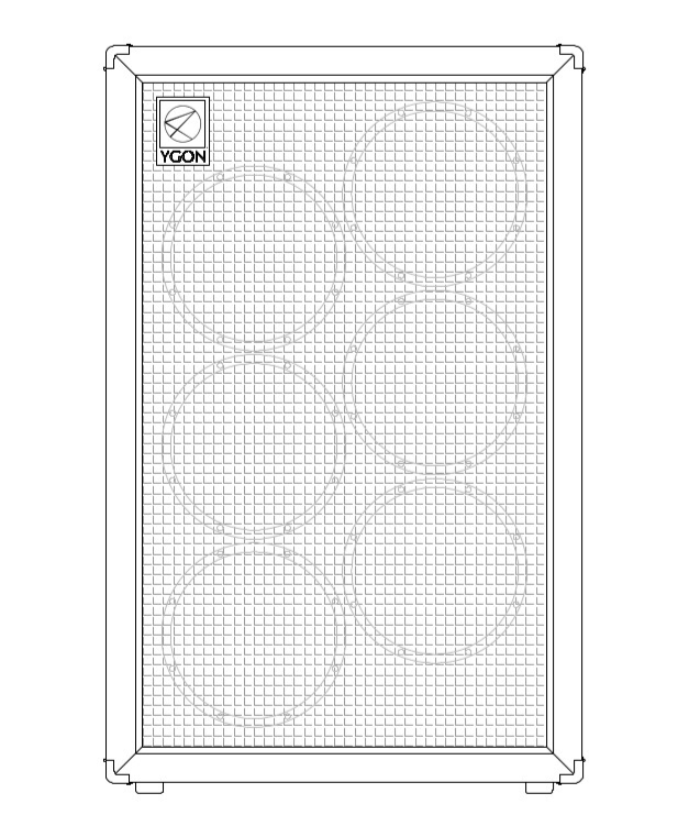 6x10 Bass Cabinet | YGON cabs