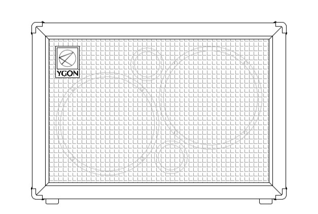 2x12 Bass Cabinet | YGON cabs