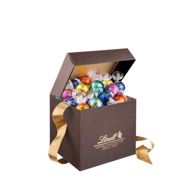Chocolat Lindt - Coffret LINDOR 900g PERSONNALISABLE