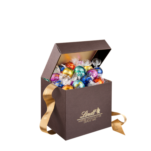 Chocolat Lindt - Coffret LINDOR 450g PERSONNALISABLE